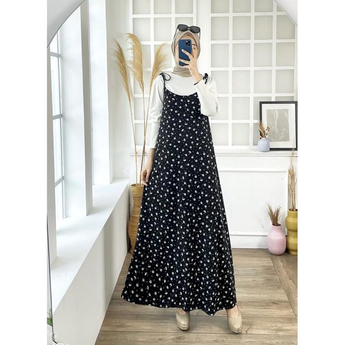 gradasiclothes - OVERALL DRESS / OVERALL MOTIF BUNGA / SLOOPY OVERALL / MOLLA OVERALL