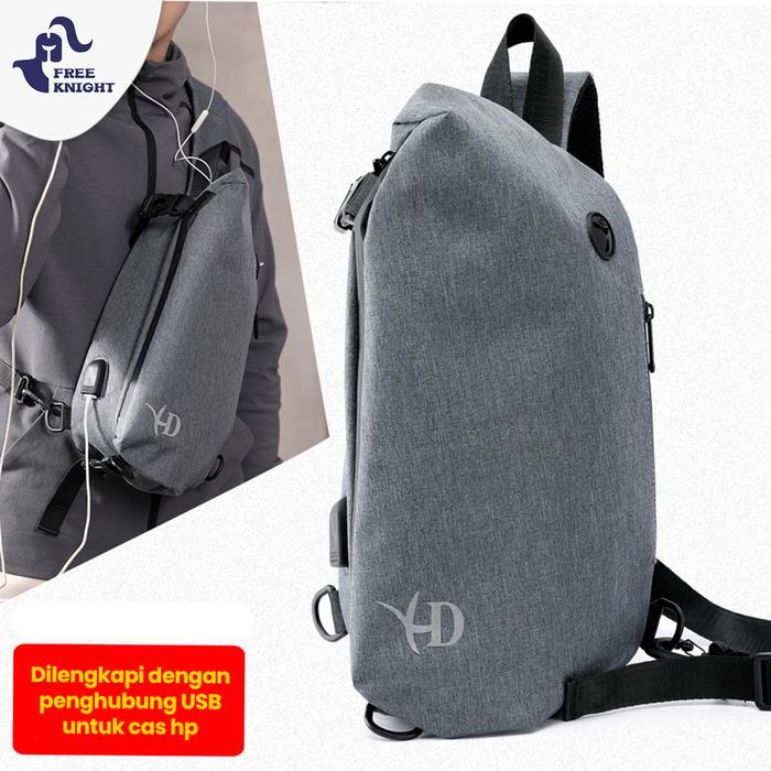 Freeknight Tas Bahu Pria Casual Tas Selempang Fashion Casual TS711