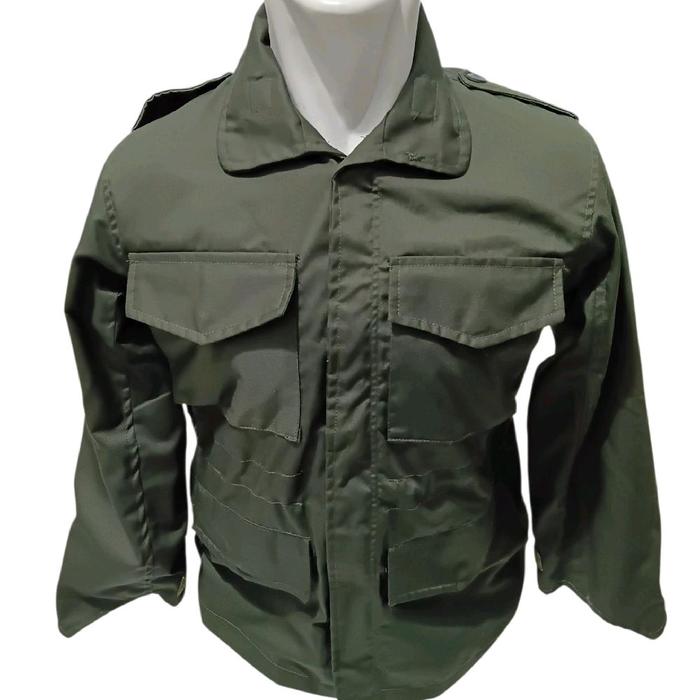 jaket model m65 korea Pria Hijau Model Korea Army Fbrmillitery