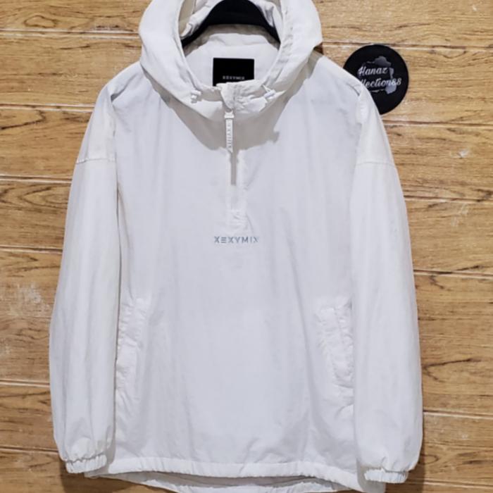 XEXYMIX Anorak Hooded Windbreaker Jaket
