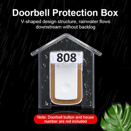 【Cod】Cover Pelindung Bel Rumah / Penutup Bel Rumah Dari Hujan / Rumah Bell Outdoor