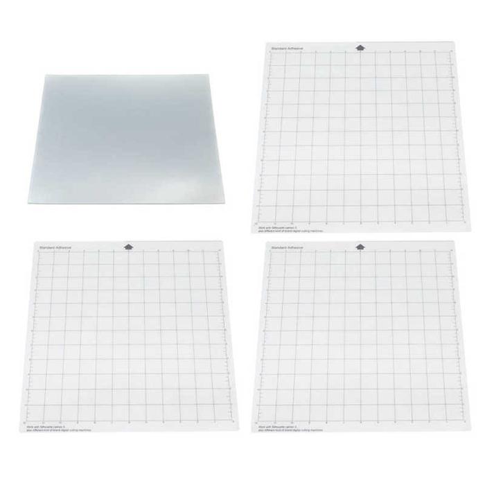 Transparent Cutting Mat Sheet Set Washale Grid Cutting Mat Bendable