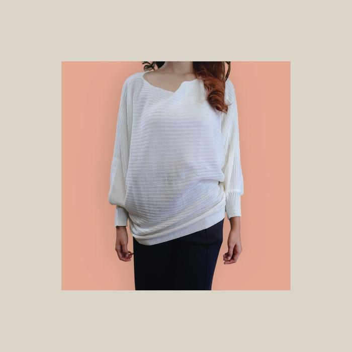 Jual Sweater Rajut Batwing/Blouse Rajut Batwing