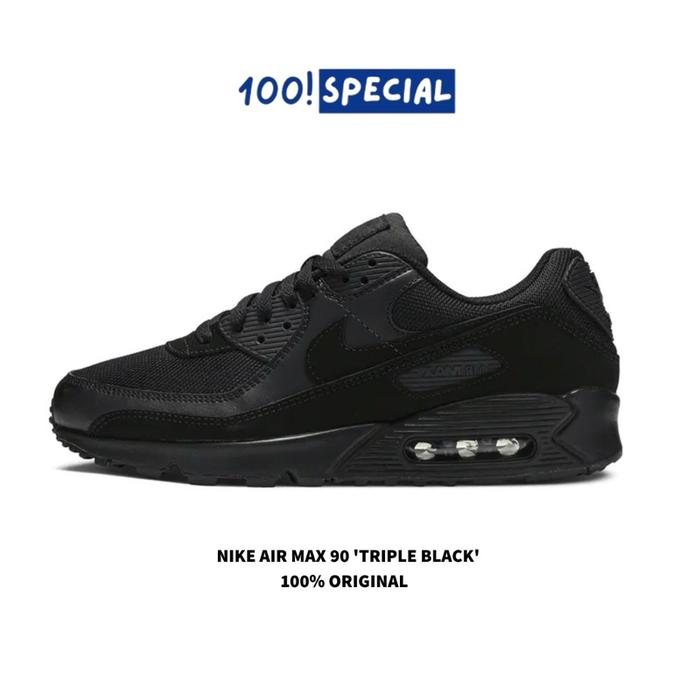 Sepatu Nike Air Max 90 'Triple Black' BNIB