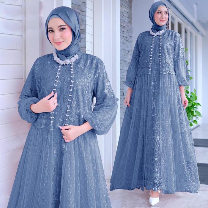 MAXI EFIKA / DRESS WANITA / MAXI TERBARU / PAKAIAN MUSLIM WANITA