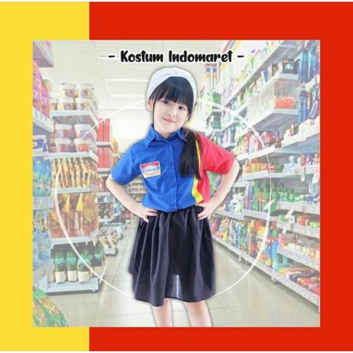 Kostum Indomaret | Kostum Profesi Anak | Seragam Indomaret
