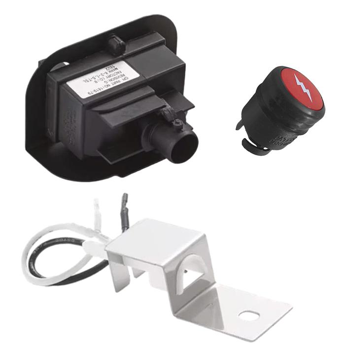Grill Ignition Kit For Weber Q120 Q220 80475 Gas Grill Replacement