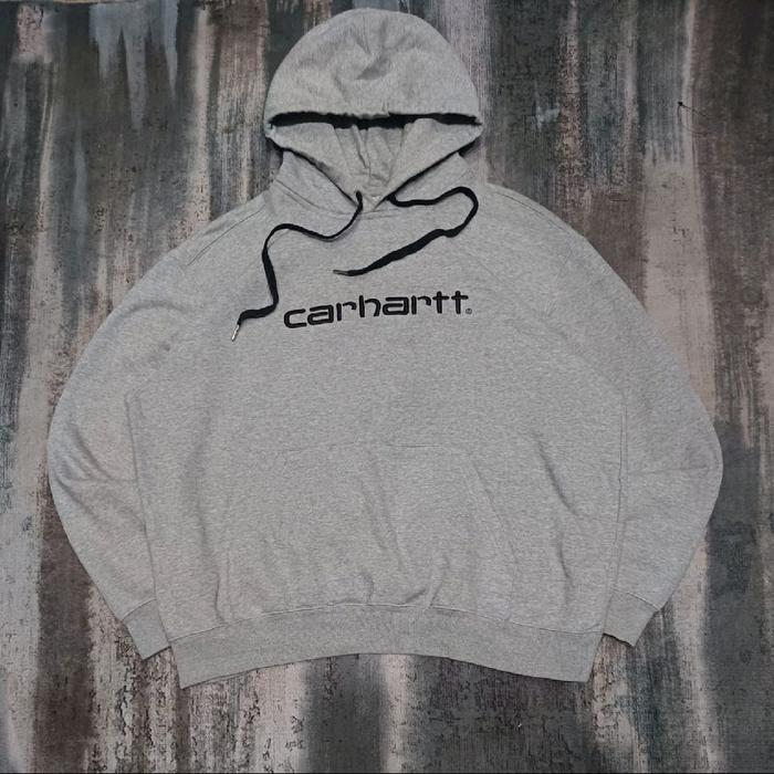 Hoodie Carhartt Wip sweet grey logo bordir