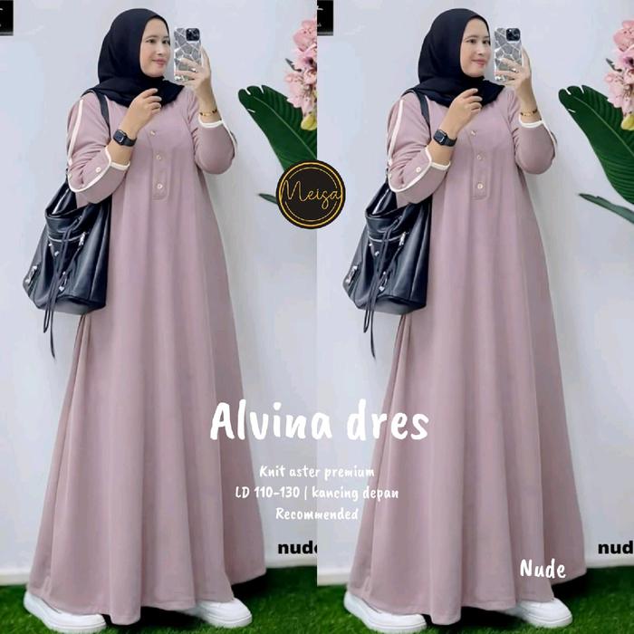 Alvina dress by Meisa store-fashion wanita