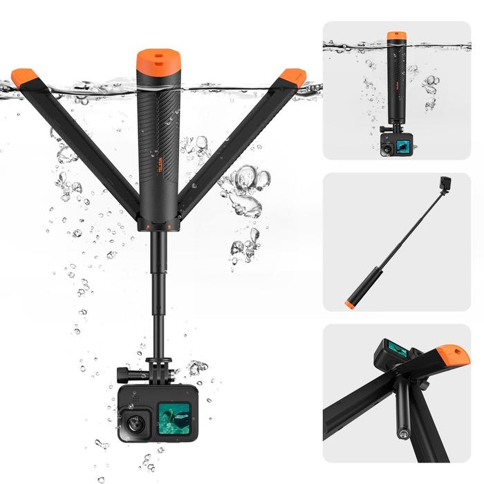 Tripod Kamera GoPro Floating Tripod Selfie Stick - S1-TSS-02