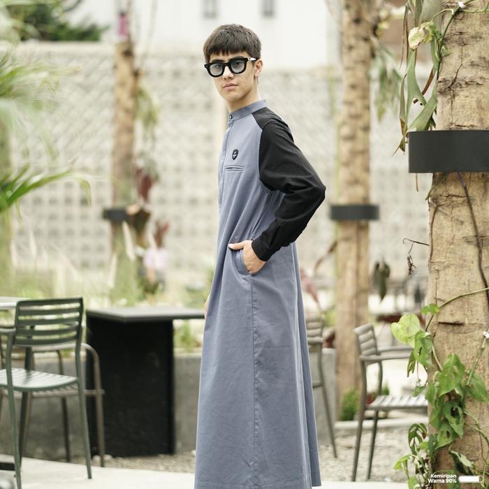 Samase Inner Zipper Jubba R067P Jubah Pria Dewasa Lengan Panjang Harga