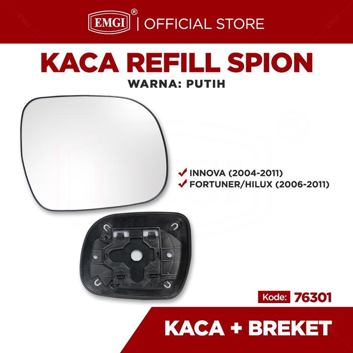 Kaca Spion Refill - Spion Mobil Innova / Fortuner / Hilux - 76301