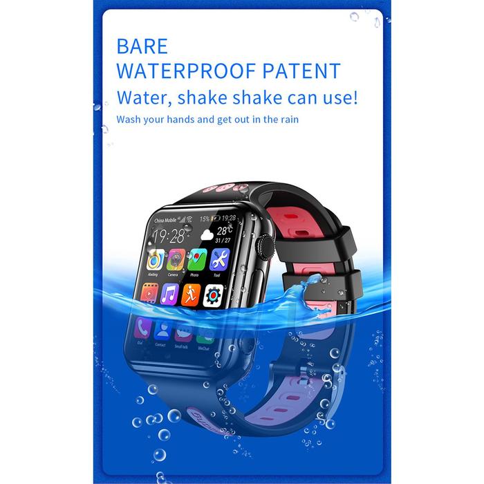 NEW Missgoal W5 Kid Smart Watch GPS SIM 4G Dual Camera Android