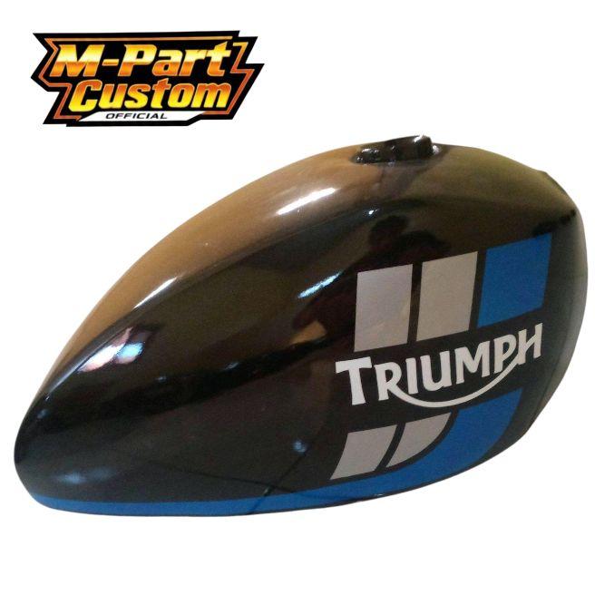 TANGKI MOTOR GM Tangki Cat Caferaser Motor Custom Universal untuk Semua Jenis Motor dengan Desain Tr