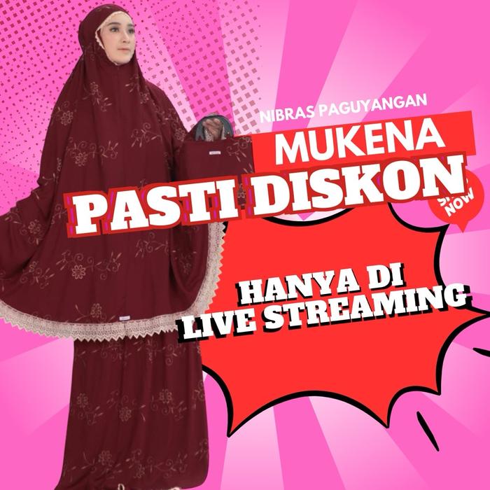 MUKENA ETHICA NADHEERA NIBRAS  TERBARU MUKENA TERUSAN POTONGAN ATAS BAWAH RAYON SILKY PREMIUM ADEM B