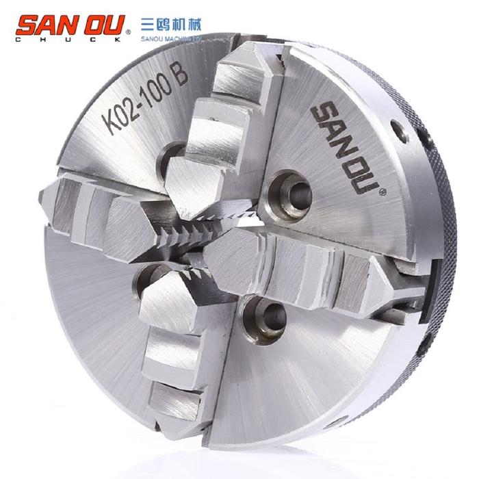 K02-100B Mini 4-Jaw Chuck/100mm self-centering Chuck/mini Lathe chuck