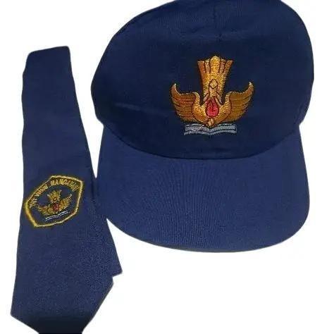 Topi SMP/SMA Bordir+Dasi(PAKET HEMAT)Ukuran Besar