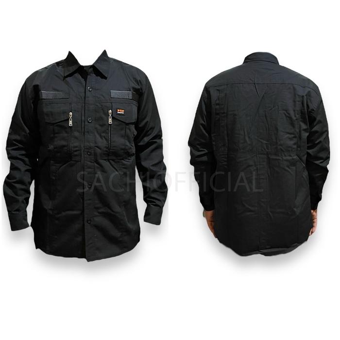 Sachio - Kemeja Tactical Lengan Panjang W-TAC Pria Casual