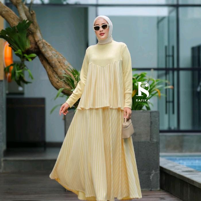 JOHANA SET ROK RAFIKA STORE /SET ROK KNIT RAFIKA STORE