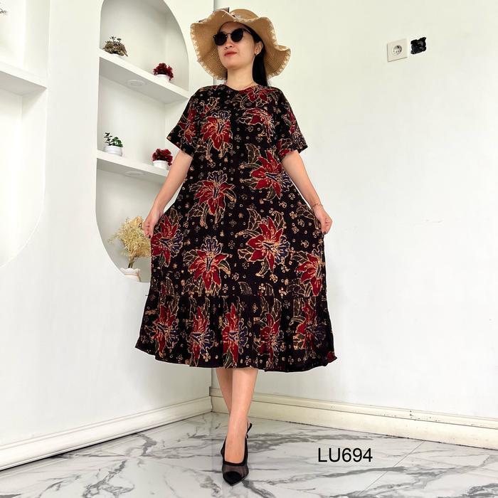 Promo Guncang Daster Batik Cap Coletan By Vitela Terlaris