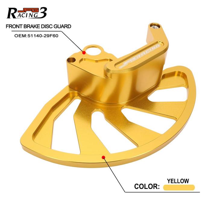 Motorcycle Front Brake Disc Guard Cover Protector For Suzuki DRZ400S