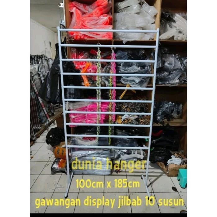 gawang jilbab pasmina/ gawang pasmina kerudung Besi