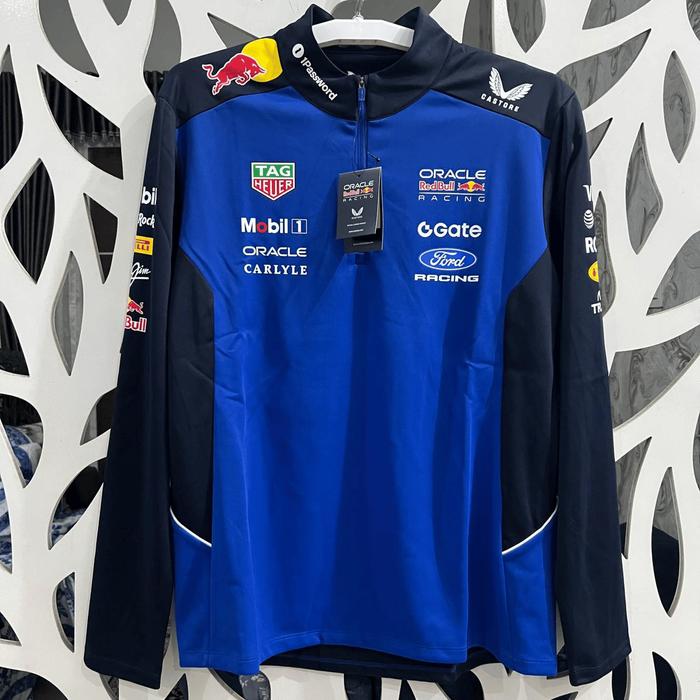 [BNWT] Jaket Half Zip Oracle Red Bull Racing Formula One Team 2026