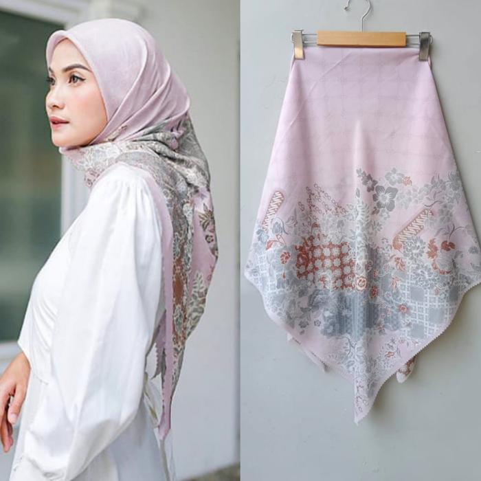 Jilbab Hijab Kerudung Syari Mama_In_Fashion bukan ZM Zaskia Meca Kayu Aro Dusty k Scarf / Kerudung /