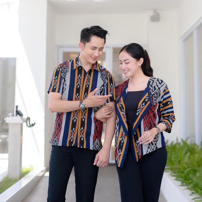 SET BAJU TENUN OUTER - OUTER TENUN TERBARU