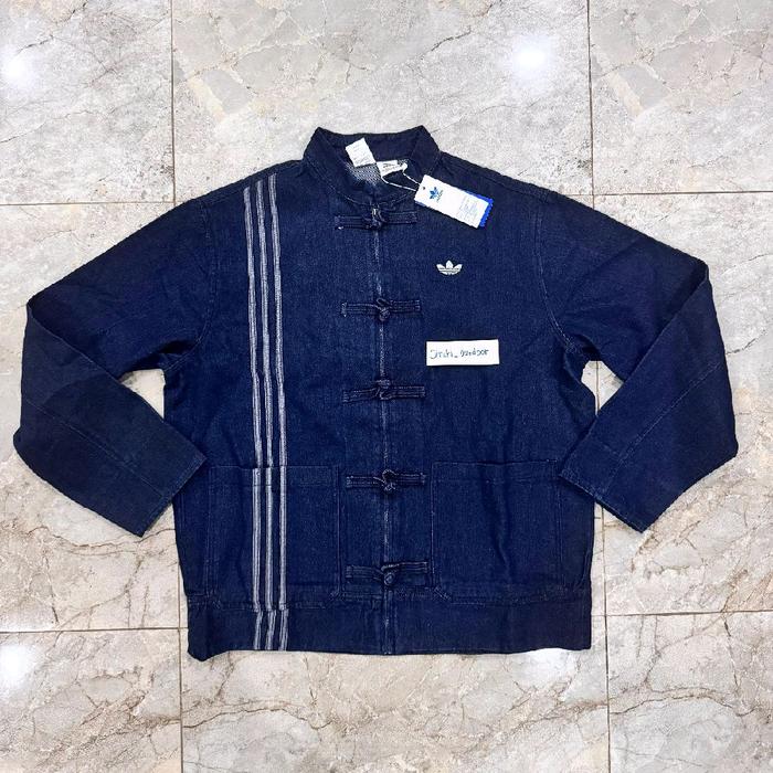 adidas ceongsam denim jacket Jeans