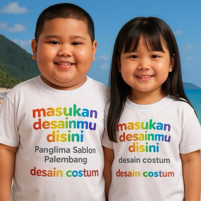 BAJU KAOS COSTUM ANAK-ANAK 30S