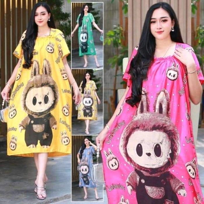 DASTER LABUBU RAYON PREMIUM KARET DADA