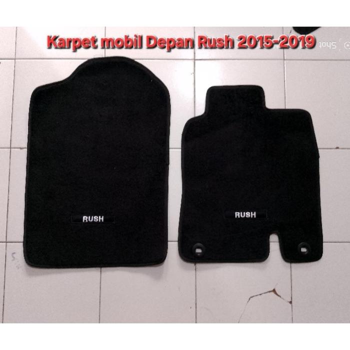 Karpet Mobil Rush Depan Bludru Asli 2015-2016