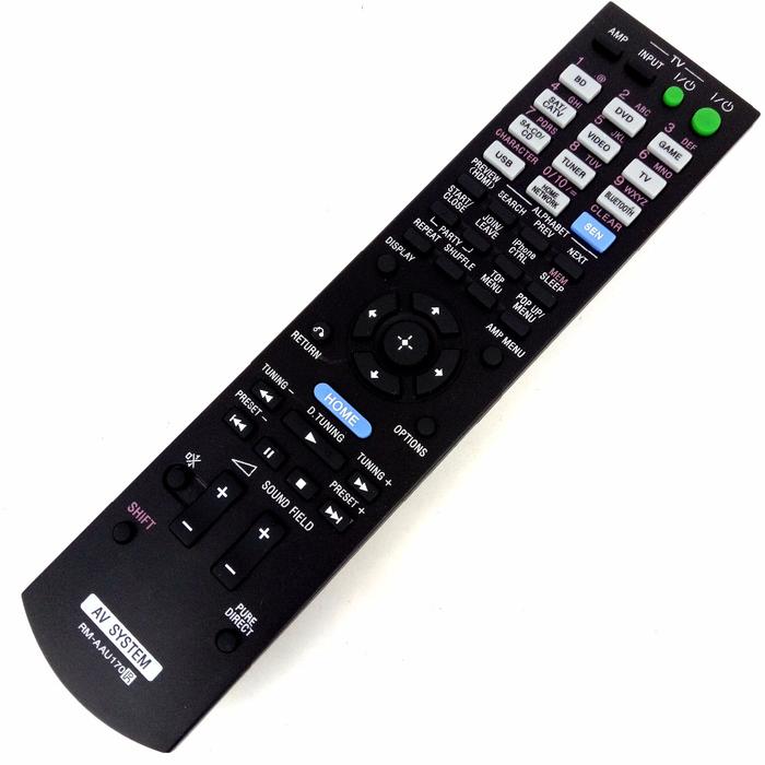NEW Replacement RM-AAU170 For SONY AV Audio Player Receiver Remote