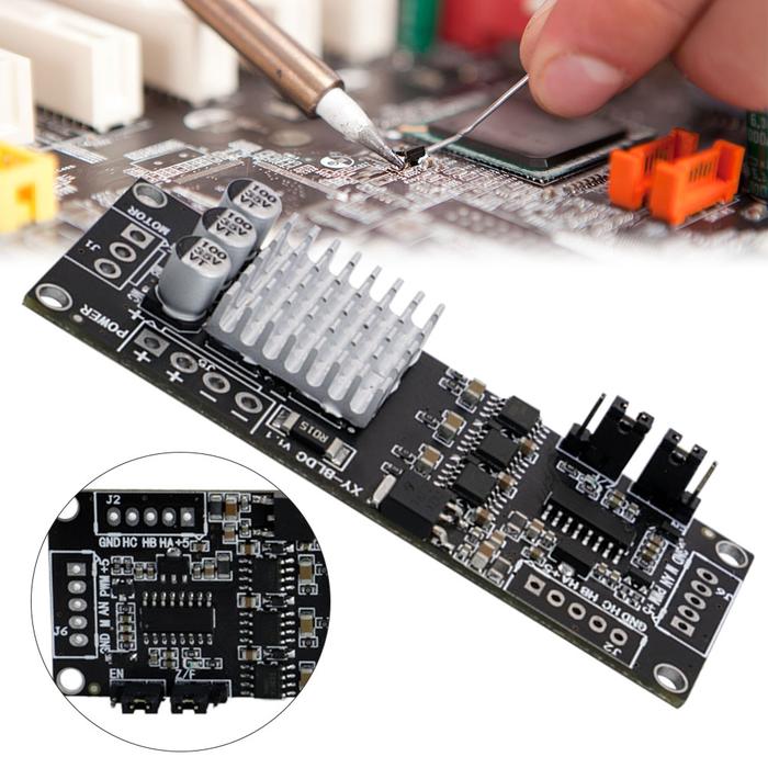 XY-BLDC 3 Phase 200WDC 12V-30V Motor Drive Board Controller 10KHz PWM Driver Hall Motor Speed Contro