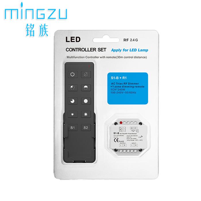 LED dimming controller triac thyristor module 2.4G wireless remote