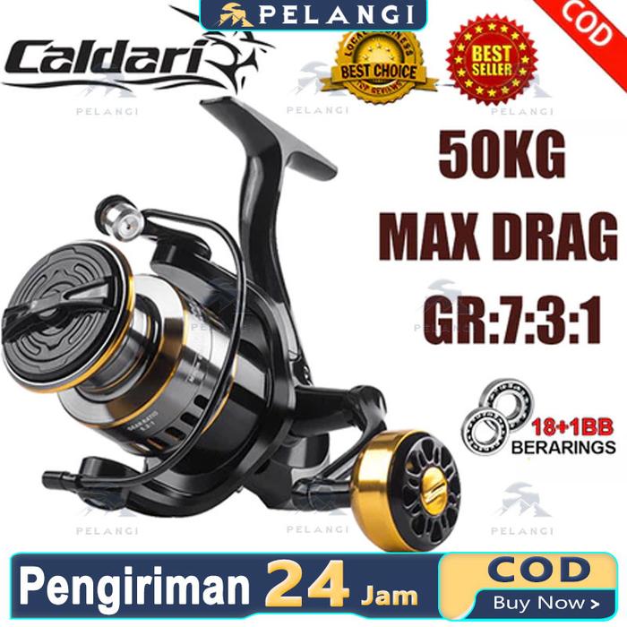 Reel Pancing HE Asli Besi Fishing Reel Power Handle Reel Pancing Murah Spinning Casting Rod Reel