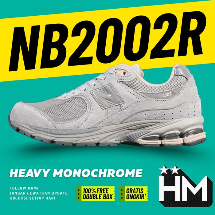 NB Balance 2002R Castlerock Grey Sneaker M2002REE (Size 36-46.5)