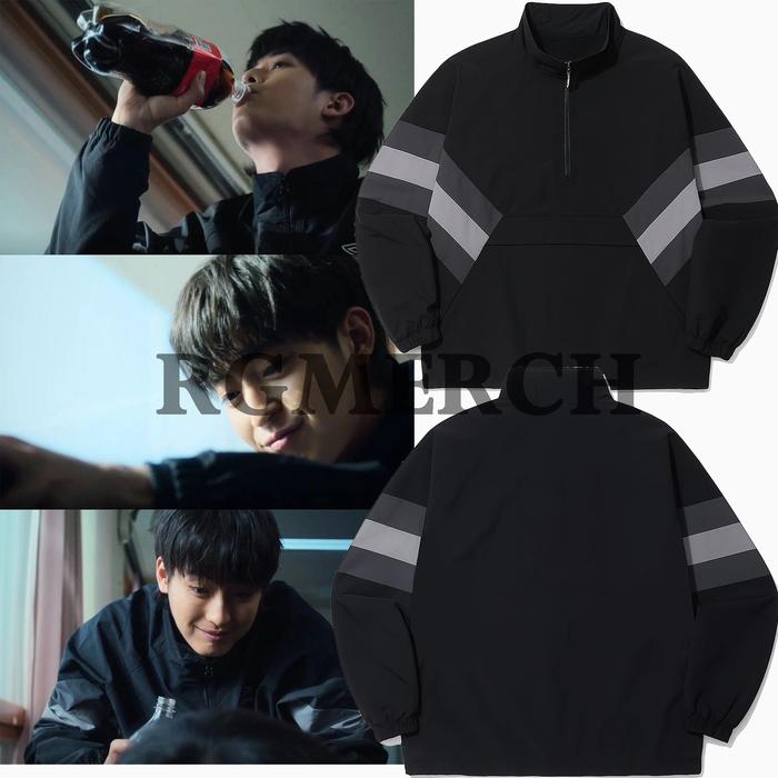 Halfzip Jacket Nam Seung Sik One High School Hero | Jacket Vintage Outfit Drama Korea