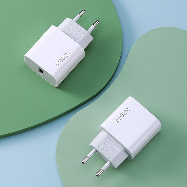Kepala Charger Robot Kepala Charger Robot 2A Kepala Charger Robot Android RT-K8 10W 2A Charger Trave