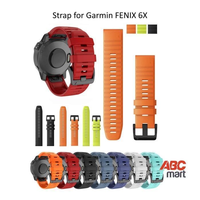 Strap band for Garmin Fenix 6X / Fenix 7X - Tali jam watch garmin - Navy - Aquablue