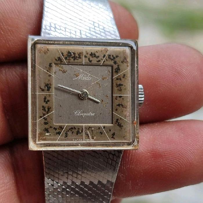 jam tangan Mido Cleopatra ladies Manual Full Original Vintage retro klasik