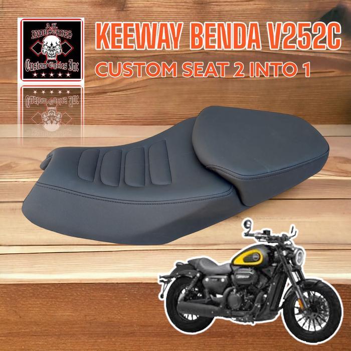 Jok 2 into 1 Keeway Benda 252 L1