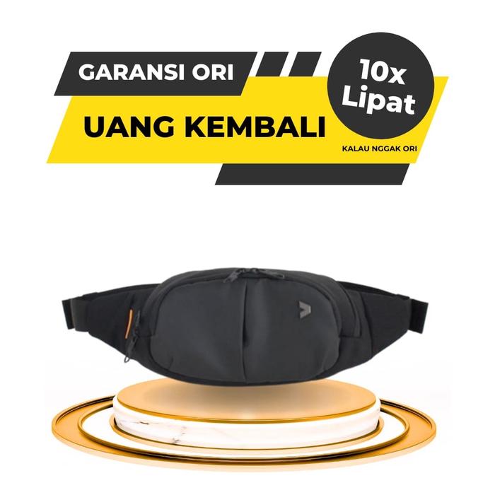 Tas Waistbag Kalibre Regum no Eiger Tas Pinggang Selempang Pria Cowok Cowo Wanita Original Ori