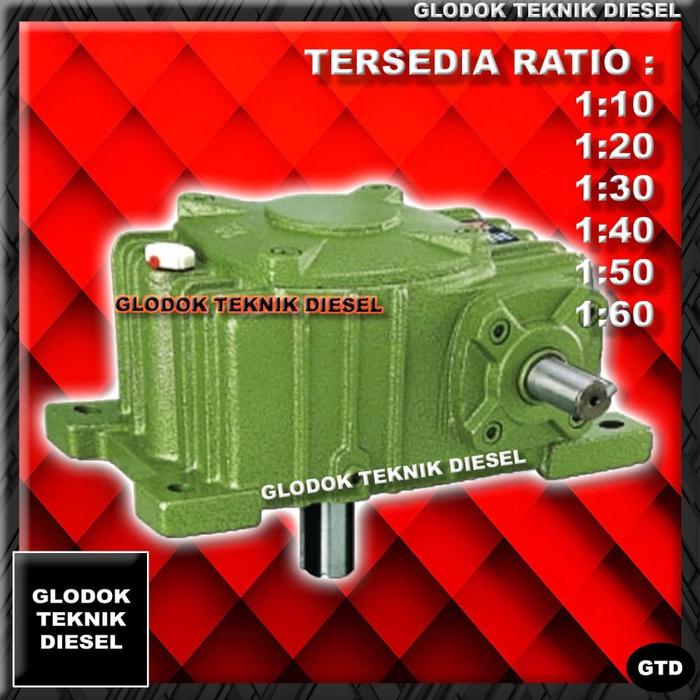 MESIN GEARBOX WPX 155 Ratio 1:10 - 1:60 SPEED REDUCER GEAR BOX WPX 155 1:10 - 1:60