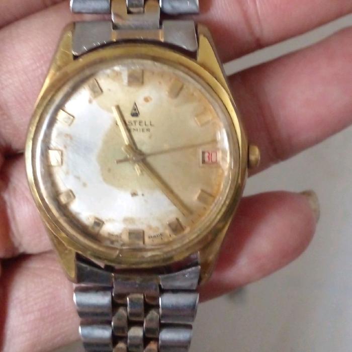Castell Jam Tangan Pria Puteran Manual Wind Model Jadul Normal dan Unik dengan Desain Klasik Jamtang