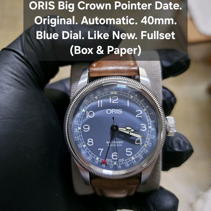 ORIS Big Crown Pointer Date Authentic Watch