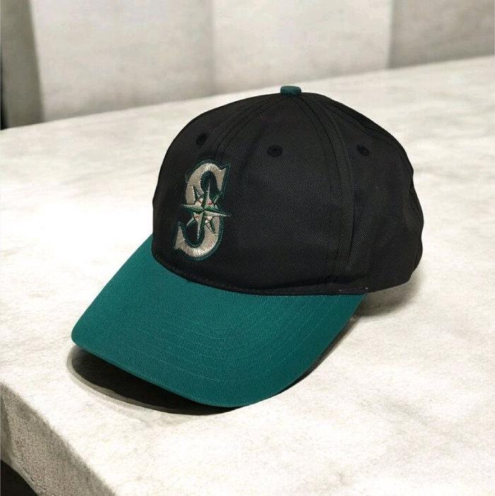 Seattle Mariners x New Era Black-Teal Snapback Original