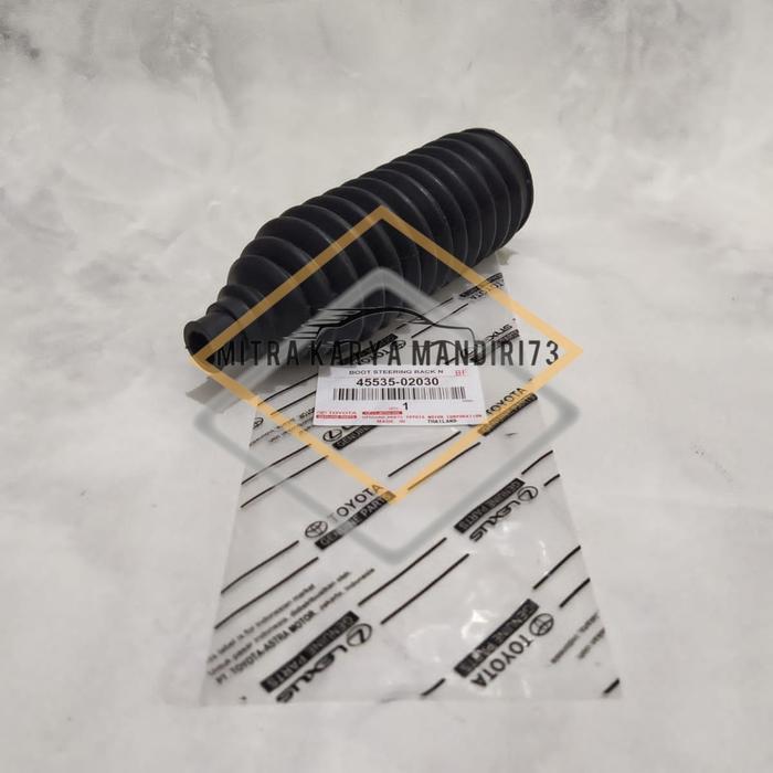 KARET BOOT STIR RACK STEER STEERING VIOS ALTIS LIMO ORIGINAL - 1PCS