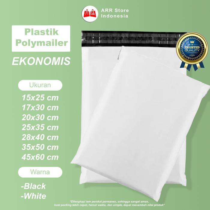 Plastik Polymailer Amplop Plastik Packing Polymailer EKONOMIS Isi 100